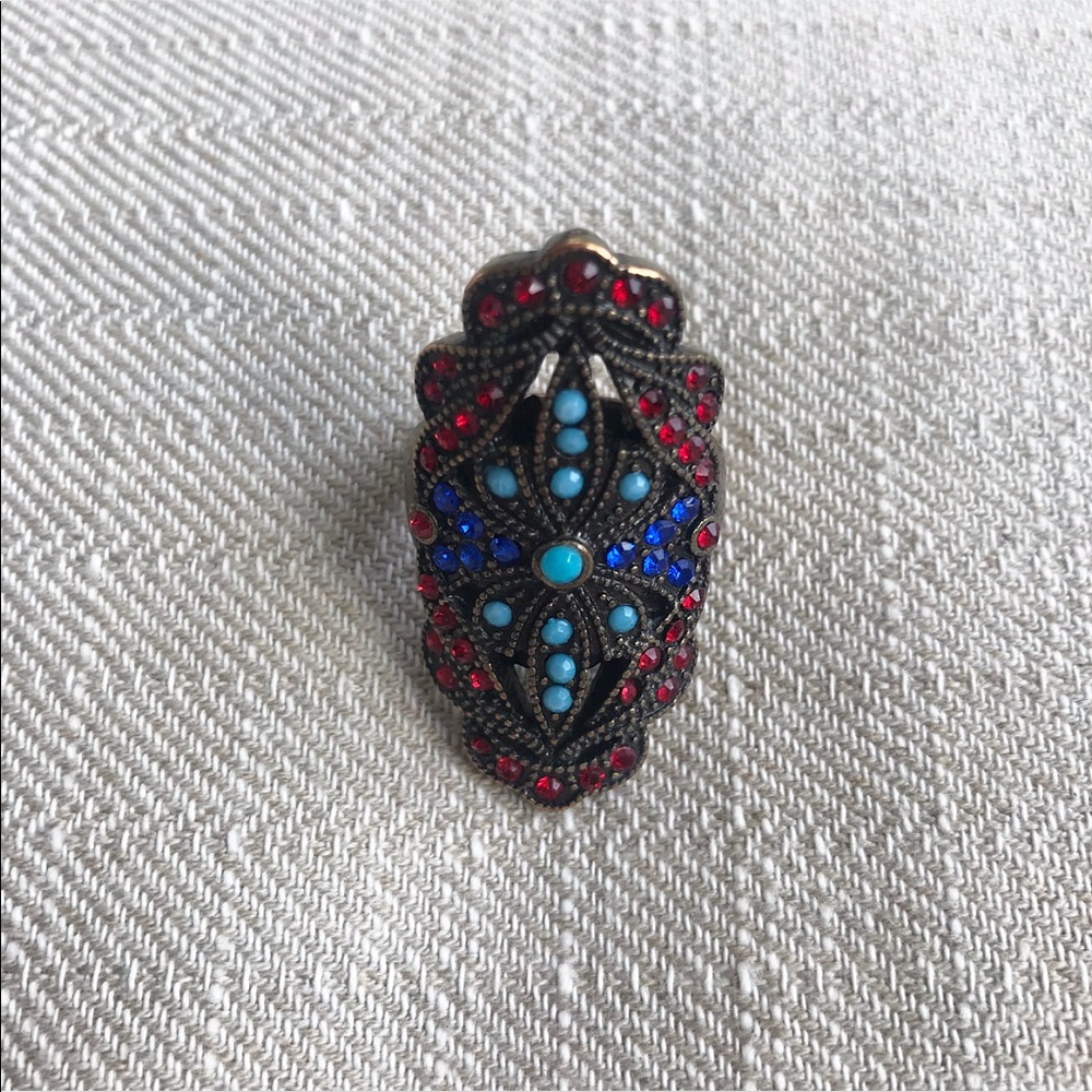 Art Deco Inspired Cocktail Ring